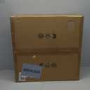 20" Caged Ceiling Fan with Light and Remotebladeless Ceiling Fan 6 Speed Reversible with 4 Bulbs and Remote Control. with Lights for Bedroom, Dining Room (White Brush GoldIncludes bulbs)