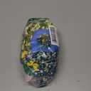 6 Pcs Satin Lined Scrub Caps Women Nurse Surgical Hat with Buttons Ponytail Working Adjustable Shower Caps Tie Back