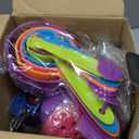 Kaluns 50 PCS Silicone Kitchen Utensils Set Complete Kitchen Set - 800F Heat Resistant Non-Stick Premium Cooking Utensils W Wooden Handles - Can Opener, Masher, Turner, Silicone Spatula Set (Multicolor)