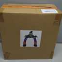 TURNMEON 8Ft Halloween Inflatables Outdoor Decorations Scary Witch Holds Banner Archway Inflatable Halloween Blow Up Build-in LED Lights Halloween Decor Yard Garden Arch Lawn Party Home Outside