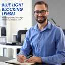 Smart Glasses, Photochromic Anti Blue Light Bluetooth Sunglasses, UV400 Protection, Open-Ear Audio, Hands-Free Calls, Voice Assistant, Wireless Eyewear for Men Women