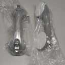 TAILI Shower Handles for Elderly Suction, 2 Pack 12 Inch Shower Grab Bars for Seniors, Grab Bars for Bathtubs and Showers, No Drilling Removable Safety Shower Grip, Silver