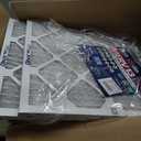 BNX TruFilter 20x25x1 Air Filter MERV 13 (2-Pack) - MADE IN USA - Electrostatic Pleated Air Conditioner HVAC AC Furnace Filters for Allergies, Pollen, Mold, Bacteria, Smoke, Allergen, MPR 1900 FPR 10