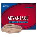 4 Pack Alliance Rubber 26649 Advantage Rubber Bands Size #64, 1/4 lb Box Contains Approx. 80 Bands (3 1/2" x 1/4", Natural Crepe) Beige