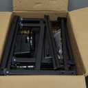 YKLSLH 4 Baskets Over The Sink Dish Drying Rack, Extendable Large Capacity Sink Rack, Metal Drying Rack Saving Space,for Most Sinks (26.57"-35") (Black)