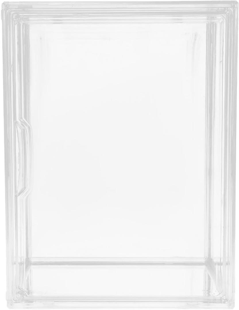 GETAJGHSD Figurine Display Case with Dustproof Cover, 36x27x22cm Action Figure Storage Box for Collectible and Model Display, Protective Showcase for Collectors