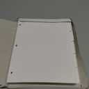 Oxford Write On Binder Dividers for 3 Ring Binder, 1/8 Cut Tabs, 3 Hole Punch Dividers in 8 Tab Sets, 80 Dividers, 10 Sets, White (89982)