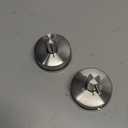 YOHOM Stainless Steel Vacuum Suction Cup Bathroom Shower Holders - Removable Towel Rack, Bathrobe and Loofah Hooks with Brushed Finish