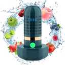 Fruit and Vegetable Washing Machine Fruit Vegetable Cleaner Device Veggie Washer, Portable USB Wireless Produce Washer Fruit Wash with OH-ion Purification Technology for Cleaning Food