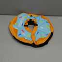 BENCMATE Inflatable Dog Cone Collar Alternative, Soft Dog Cone for Small Medium Large Dogs and Cats, Neck Recovery ECollar Donut Collar After Surgery (Large, Blue Donut)