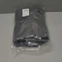 NICETOWN Blackout Grey Curtains 84 inches Long, Grommet Room Darkening Thermal Insulated Sound Dampening Window Treatments for Bedroom/Home Office, 2 Panels, W46 x L84, Grey