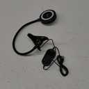 Glocusent Clip on Light, 72-LED Clip on Lamp with Amber Night Light, 3 Colors & 5 Brightness Bed Lamp, 30-Min Auto Off Timer, Perfect Eye Caring Reading Lamps for Bed/Bunk Bed