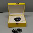 Rechargeable Leather CD Player with Speakers; Bluetooth Transmitter; Festival Gift; BGM Player for Home Dcor (Yellow)
