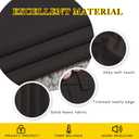 NICETOWN Bedroom Blackout Curtains and Drapes - Energy Smart Thermal Insulated Solid Grommet Blackout Draperies for Living Room (2 Panels, 52 inches x 84 inches, Toffee Brown)