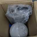 42" Ceiling Fans with Lights and Remote, 6 Speeds Black Low Profile Flush Mount Ceiling Fan with Light, 3 Blade Stepless Dimmable LED Modern Bedroom Ceiling Fan for Indoor Living Room Kitchen Patio