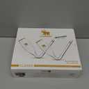 Chambong - Glass Champagne Flutes Shooters - New Years Eve Party Supplies - White Elephant Gifts for Adults - 2 Pack 6oz