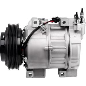 AC Compressor Compatible With Nissan Rogue 2008-2013,Rogue Select 2014-2015, with L4 2.5L A/C Clutch for Car