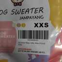 JAMPAYANG Dog Sweater, 3 Pack Dog Sweaters for Small Dogs or Cats, Girl or Boy, Warm Dog Clothes Shirt Coat for Winter Christmas (Beige, Coffee, Yellow, XX-Small)