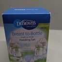 Dr. Brown's Breastfeeding Baby Bottles, Options+ Wide-Neck Breast to Bottle Feeding Set