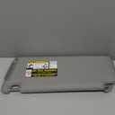 Right Passenger Side Sun Visor Without Light Fit for Toyota Highlander 2004 2005 2006 2007, Replaces for 74320-48260-A0 Gray