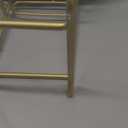 Ceramic Fruit Bowl for Kitchen Counter - 3 Tier Fruit Basket with Metal Stand, Tiered Fruit Stand for Countertop, Snack, Nuts, Cake, Dessert, Cute (Gold, Small) 1