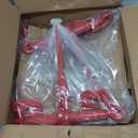 ENJ 4 Pack Ratchet Load Binder with 2 Grab Hooks, for 5/16-3/8 Grade 70 Transport Chain, Load Binder with 5,400 Pound Working Load Limit