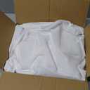 Nasitos 2 Pack White Fitted Table Covers for 6 Foot Rectangle Tables-Open Back Table Cover Washable Table Cloth for Christmas, Parties, Wedding, Banquet, Jewelry Shows, Craft Fair, Trade Show