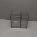 Prsildan Acrylic Drawer Makeup Organizer with 6 Drawers, Set of 2 Office Desk Organizers Accessories, Clear Stackable Storage Drawers for Vanity, Countertop, Craft, Jewelry, Art Supply Organization