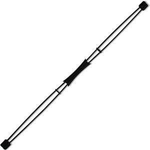 Flexbar for Physical Therapy Shoulder Exercise Equipment TheraBand Flexbar Shoulder Pulleys Rotator Cuff Exercise Equipment (Black)