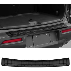 Rear Bumper Protector Compatible with Nissan Pathfinder 2022-2025 2026 S/SV/SL/Platinum Accessories External Rear Bumper Protector ABS Material Matte Black Trunk Door Entry Guards