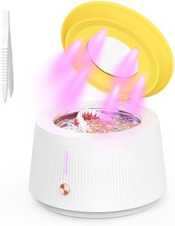 Kinsive Ultrasonic Retainer Cleaner, Retainer Cleaner Machine for Dentures, Mouth Guards, Braces, Toothbrush Heads, Jewelry, 30W/45kHz Ultrasonic Jewelry Cleaner, 4 Modes with 180ML Capacity