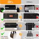 Adjustable Dog Lift Harness Dog Sling for Large Dogs Hind Leg Support Soft Lift Support and Rehab Harness for Weak Rear Legs, Helps Senior, Injured, Disabled and After ACL Surgery Dogs Large (Black)