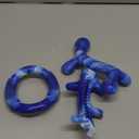 Furdog 3Pack Dog Toys for Aggressive Chewers Dog Chew Toy Tough Dog Toys to Keep Them Busy Bacon Flavor Teething Chew Toys & Dental Health for Large Medium Small Breeds (Blue)