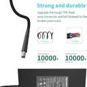 ROLADA 130W 19.5V 6.7A AC Adapter Charger Compatible with Dell Precision M Series Power Supply Cord