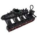 Engine Intake Manifold W/Solenoid Valve, Gaskets & Sensor Replacement for 2009-2017 VW Jetta GTI Golf Passat CC Tiguan, 2008-2013 A3 TT Quattro Q3, CCTA CBFA L4 2.0L # 06J133201AS 06J133201BD