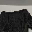 Avidlove Womens Mini Skirt Flowy Layered Lace Skirt Boho Asymmetrical Short Skirts for Women (X-Large, Black)