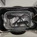 Elite Gourmet EDF2100 Electric Immersion Deep Fryer Removable Basket Adjustable Temperature, Lid with Viewing Window and Odor Free Filter, 2 Quart / 8.2 cup