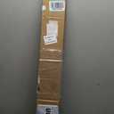 LazBlinds No Drill Vinyl Mini Blinds, 30 1/2" W x 48" H, Beige