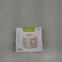 Busy Cube Toy for 1 Year Old Boy, Montessori Toys for 1+ Year Old, Travel Sensory Toys for Toddlers 1-3, Learning Fine Motor Skills| 1st Birthday Gifts 9 12 Months Baby Easter Basket Stuffers (Off-white)