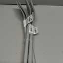 4 x set of light gray, flexible silicone slotted turners