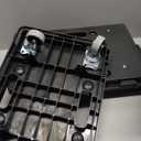 Furniture Dolly,Moving Dolly 4 Wheels Heavy Duty,16in-11in 500lbs Capacity,Furniture Movers Dollys with Wheels,Small Flat Cart with 2 Ropes, 2 Pack, Black (Black)