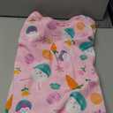 Easter Egg Dog Pajamas, Holiday Dog Clothes for Dogs, Size XL
