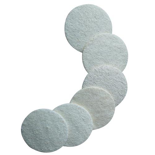 Exfoliating Loofah Face Pads Diameter for 2.75'' Natural Facial Body Scrubbers Facial Brush for Massage Face Cleaning Makeup Removal Removing Facial Masks and Makeup Bathing Loofah Sponge