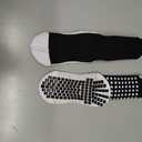 Lux Soccer Grip Calf Socks - Black