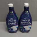 Downy Wrinkle Releaser Spray, All In One Formula, Removes Wrinkles, Static and Odor Eliminator, Crisp Linen Scent, 33.8 Fl Oz, Pack of 2 (Packaging May Vary)