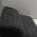 Dog Stairs for Small Dogs, High Density Foam Dog Ramp, Extra Wide Non-Slip Pet Steps for High Beds Or Couch, Soft Foam Doggie Ladder for Dogs Injured, Older Pets, Small Cats 11×16in Black 2 steps