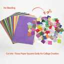 Simetufy 1080 Sheets 36 Multicolor Tissue Paper for Gift Bags, Small Gift Wrapping Decorative Art Rainbow 11.5" x 8" Tissue Paper Bulk for Crafts Floral Birthday Party Festival Flower Pom Pom