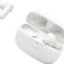 JBL Vibe Beam 2 - True Wireless Noise Cancelling Earbuds with JBL Pure Bass Sound & Smart Ambient technology, 4mics for crisp, clear calls, up to 40Hrs of Playback, IP54 Dust & Water resistant (White)