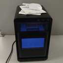 Antarctic Star Nugget Ice Maker Countertop - 44LB/Day, Self-Cleaning Portable Ice Machine with LED Display, 10-15 Minute Fast Ice Making for Home/Office/Bar (BLACK)