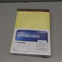 TOPS The Legal Pad Writing Pads, 8-1/2" x 11-3/4", Canary Paper, Legal Rule, 50 Sheets, 12 Pack (75351)